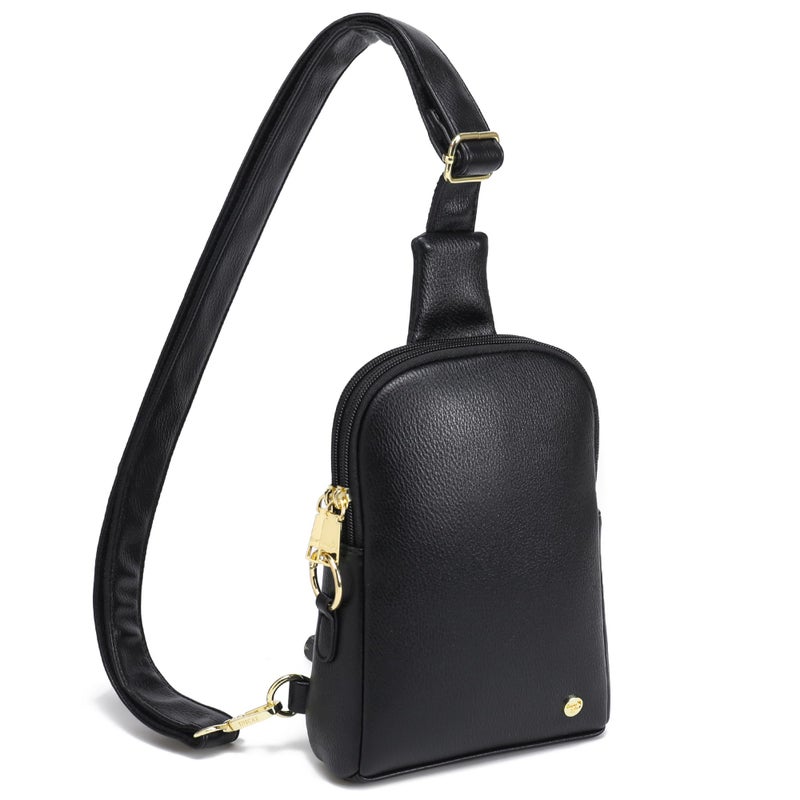 INICAT Small Sling Bag for Women Everyday & Travel Crossbody Bags Lightweight Cross Body Purses Vegan Leather(anti theft) - Image 1