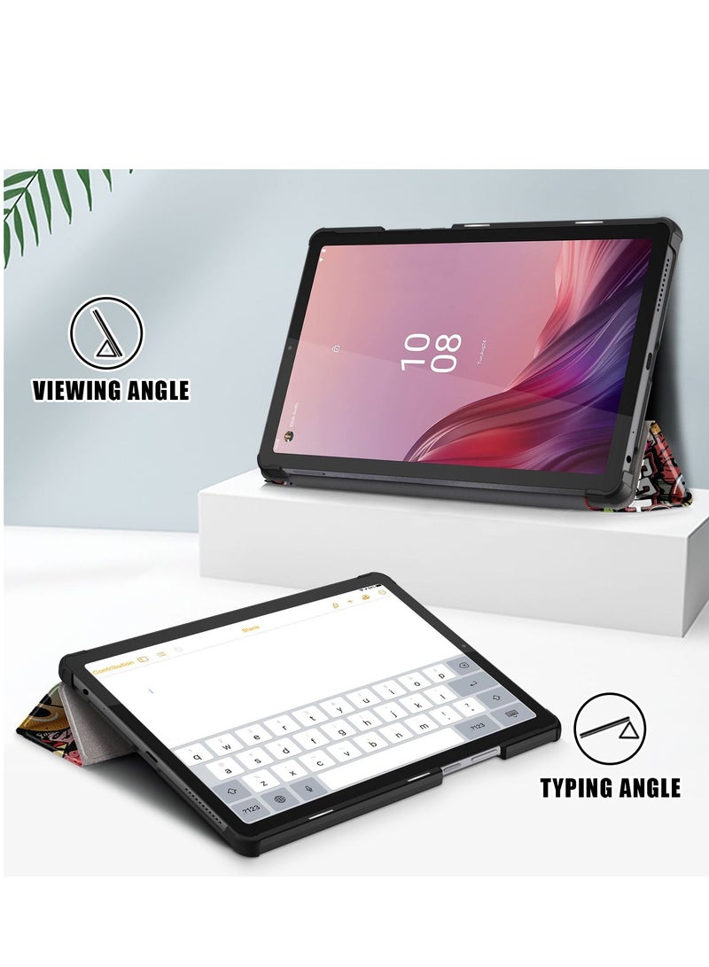 For Lenovo TAB M9 TB-310FU 9 inch Tablet Stand Cover Case(lazy cat) - Image 5