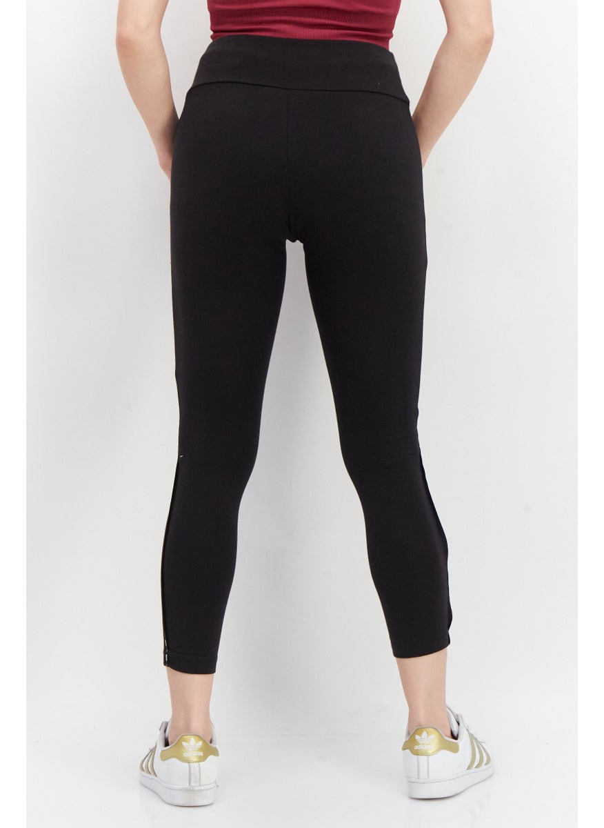 PUMA Women Sportswear Fit Brand Logo Training 7/8 Tights, Black  - Image 3
