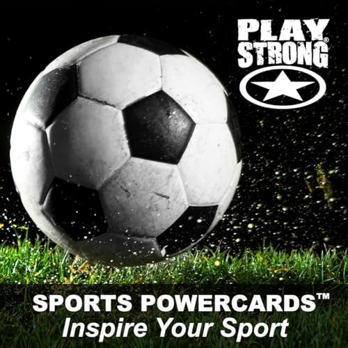Play Strong Soccer Thank You Note Cards 12-Pack (4.25"x5.5") Illustrated Sports Powercard Note Card Set 12-Pack Perfect for Soccer Players, Coaches, Fans and Fanatics - They'll Love 'Em! - Image 4