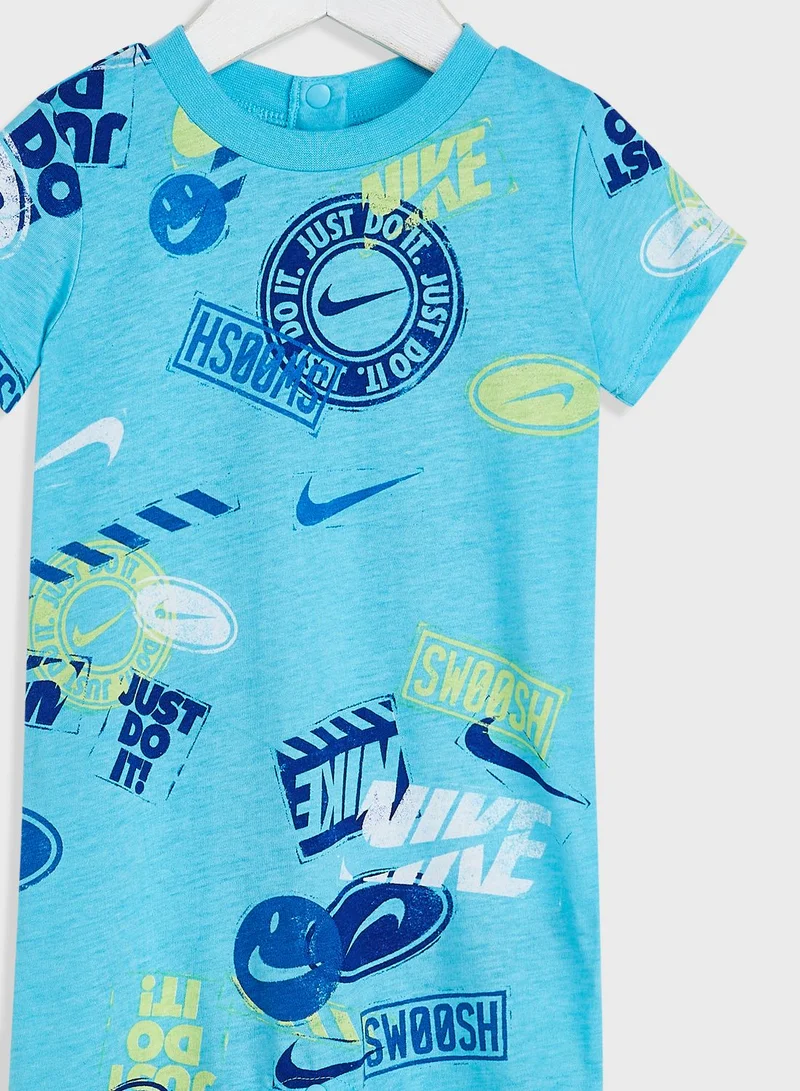 Nike Infant Wild Air Aop Romper