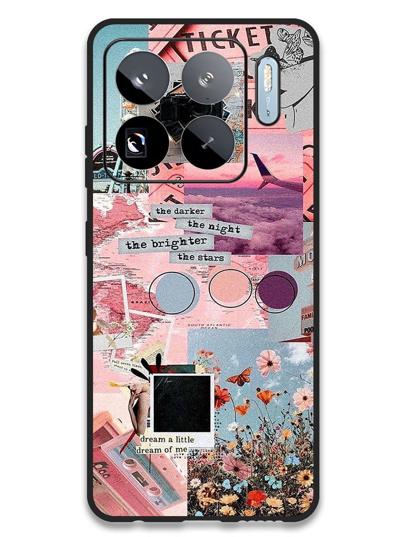 Theodor Case Compatible with Xiaomi 15S Pro 6.73 Inch Protection Shockproof Bumper Cover The Darker The Night - Image 1