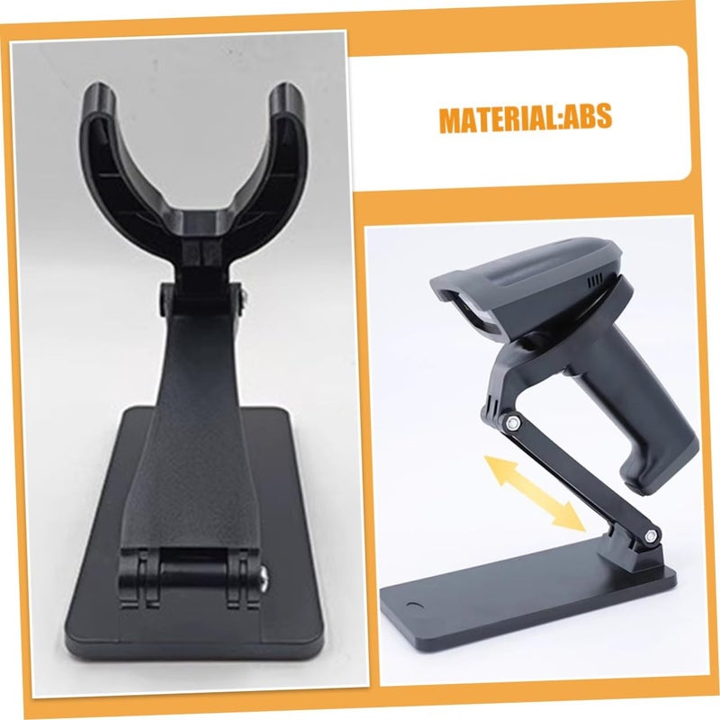 Foldable Multi Angle Barcode Scanner Stand Base Compact and Stable Holder with Adjustable Angles for Desk Use in Retail Stores and Supermarkets - Image 3