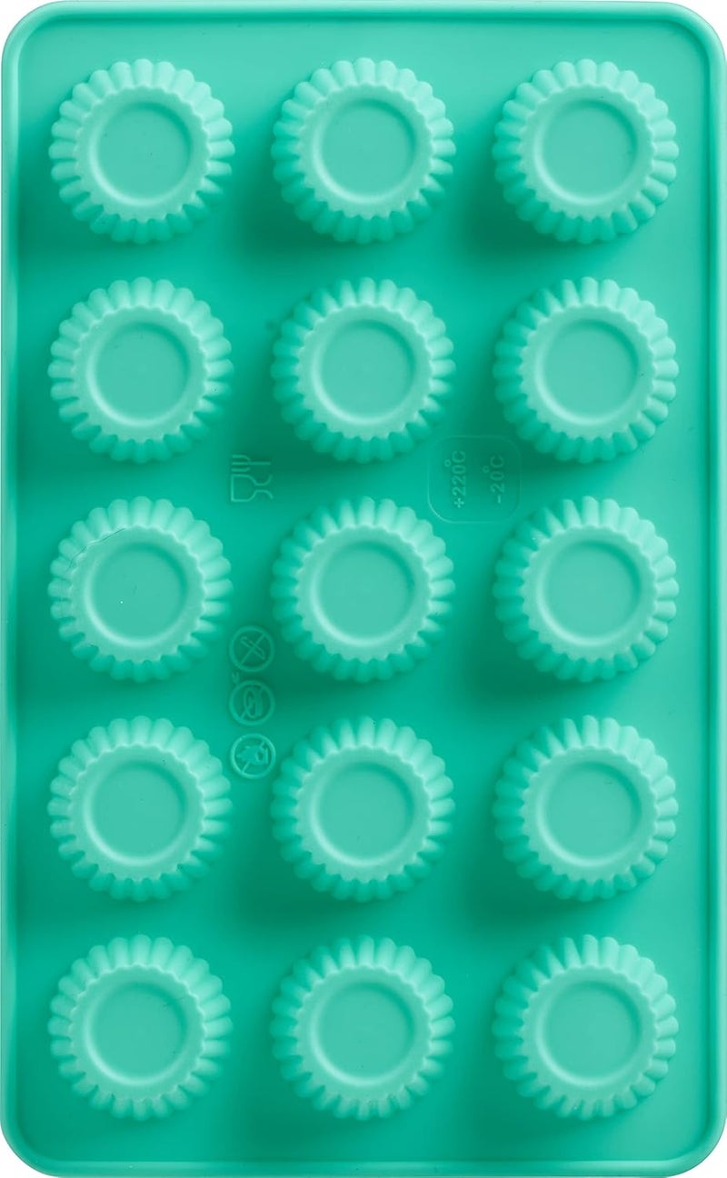 Trudeau Silicone Chocolate Mold 2Pkg  Cupcake - Image 2