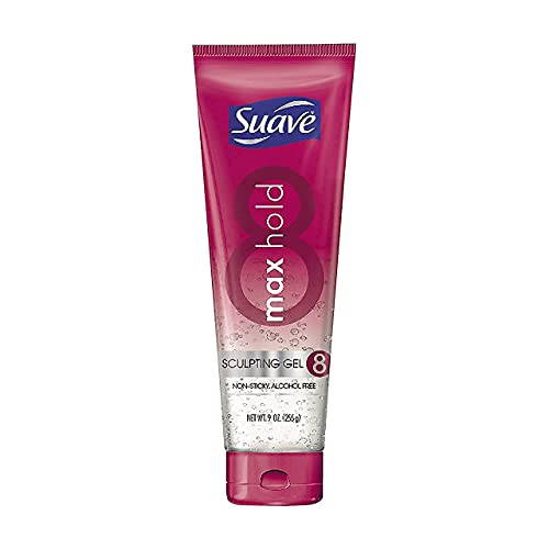 Suave Max Hold 8 Sculpting Gel 9 oz Pack of 4