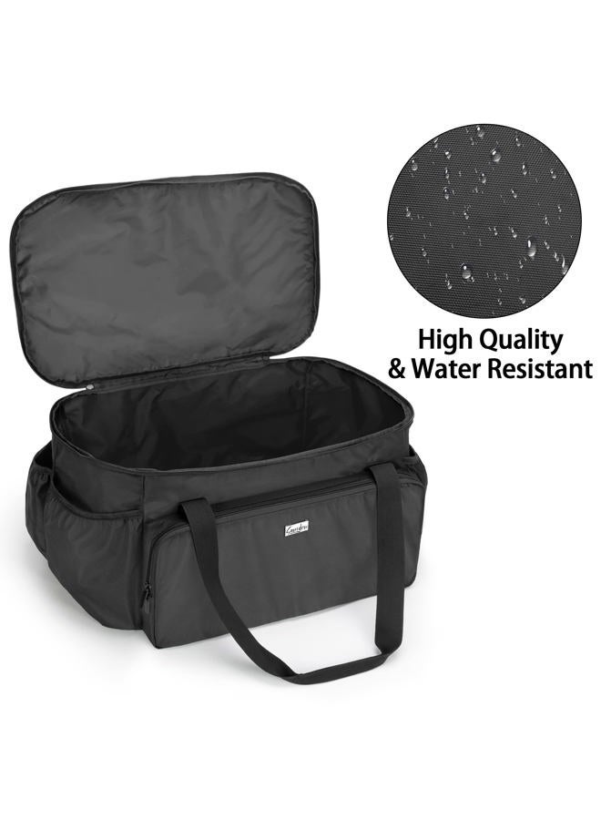 samdew Portable Grill Carry Bag Compatible with Weber 1141001 Go-Anywhere Gas Grill, Outdoor Camp Grill Cover Compatible with Weber 121020 Go-Anywhere Charcoal Grill, Bag Only (Patented Design) - Image 2