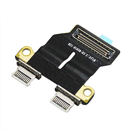 GinTai DC Power Jack Connector I/O USB-C Board Charging Port for Mac Book Air 13" A1932 2018 2019/A2179 A2337 2020/820-01161-A 820-01658-A 820-01161-04 821-01658-A 821-01658-03 923-02813 - Image 2