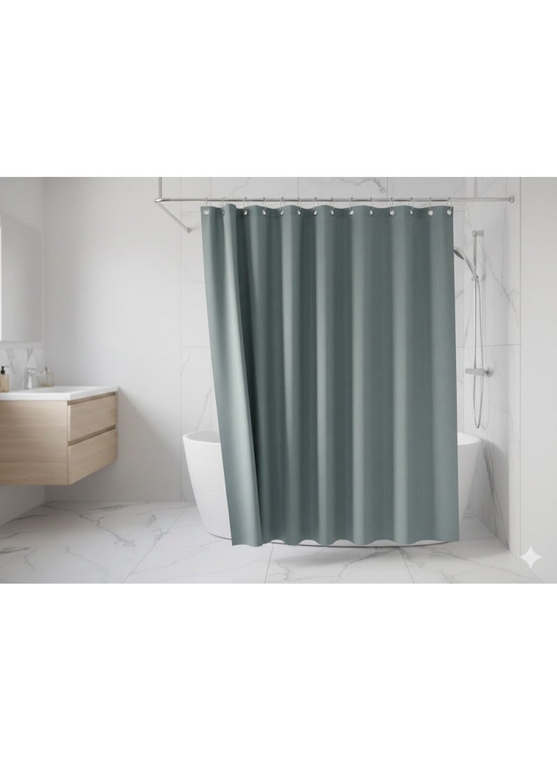 ستارة بانيو للحمام مقاومه للمياه ساده - Image 1