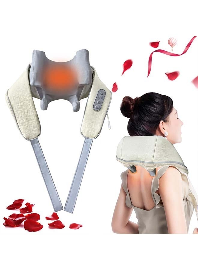 Sakulight Shiatsu Neck Massager, Shoulder Neck Massager with Heat for Pain Relief Deep Tissue  - Image 1
