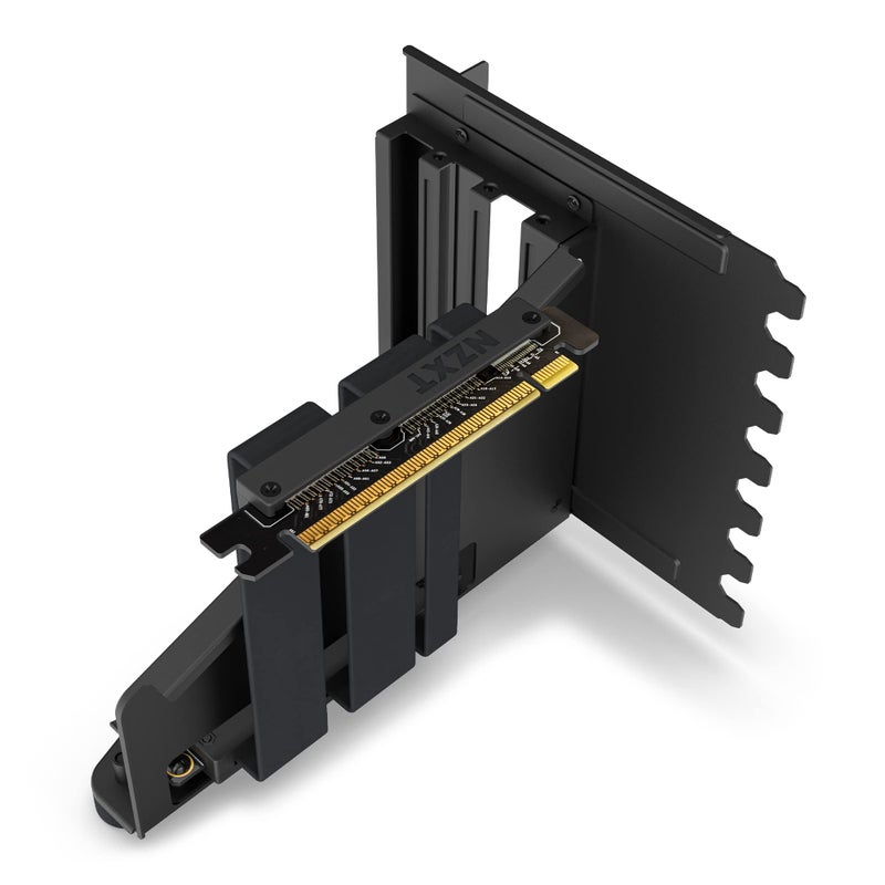NZXT Vertical GPU Mounting Kit - AB-RH175-B1-175 mm PCIe 4.0x16 Riser Cable - GPU Holder - Sturdy Steel Bracket - Black - Image 3