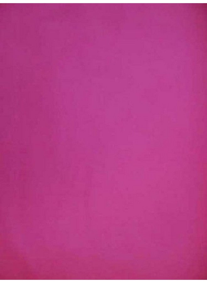 SHEETWORLD.COM SheetWorld Fitted 100% Cotton Percale Pack N Play Sheet Fits Graco 27 x 39, Hot Pink Woven, Made in USA - Image 2