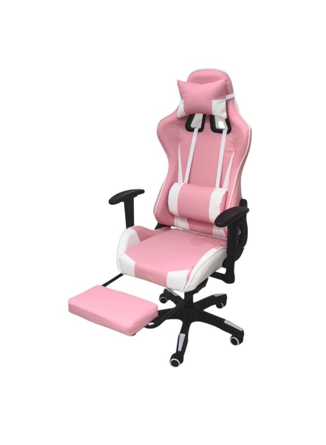 FURALUX Ergonomic Gaming Chair with Retractable Footrest – High Back Reclining Racing Style Gamer Chair with Adjustable Lumbar Support, Headrest & Height Control - Image 1