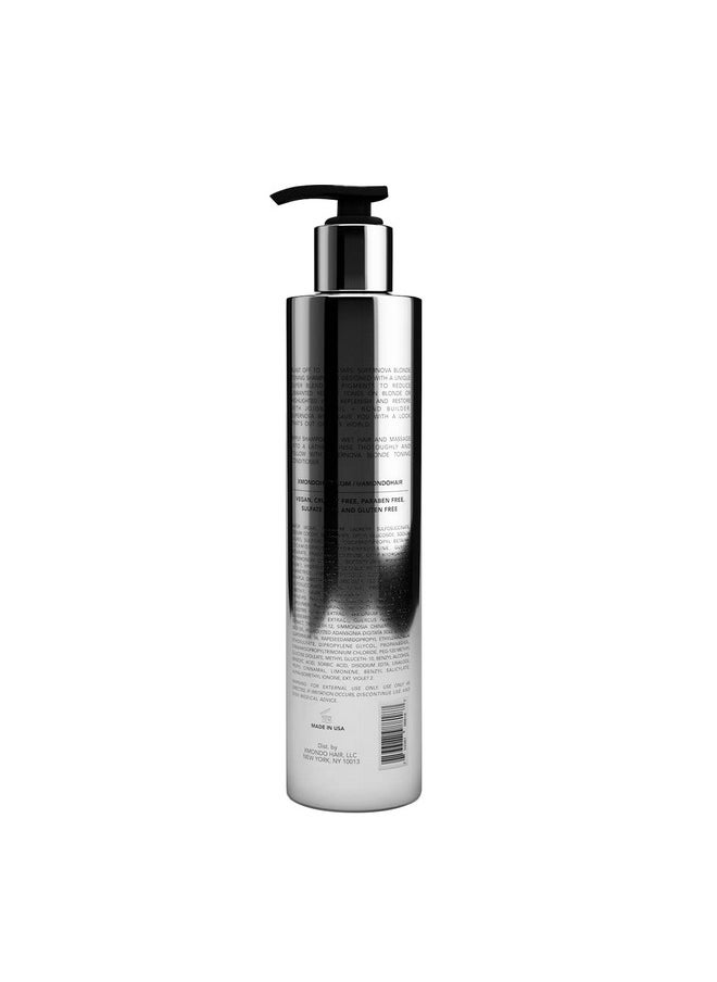 XMONDO Hair Supernova Blonde Toning Shampoo Vegan Formula With Vegetable Proteins Jojoba Oil And Violet Pigments To Replenish Restore And Reduce Yellow Tones In Blonde Hair 8 Fl Oz 1Pack  - Image 5