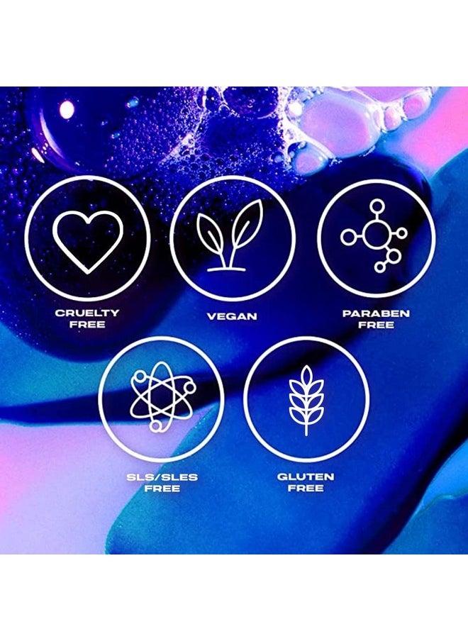 XMONDO Hair Supernova Blonde Toning Shampoo Vegan Formula With Vegetable Proteins Jojoba Oil And Violet Pigments To Replenish Restore And Reduce Yellow Tones In Blonde Hair 8 Fl Oz 1Pack  - Image 3