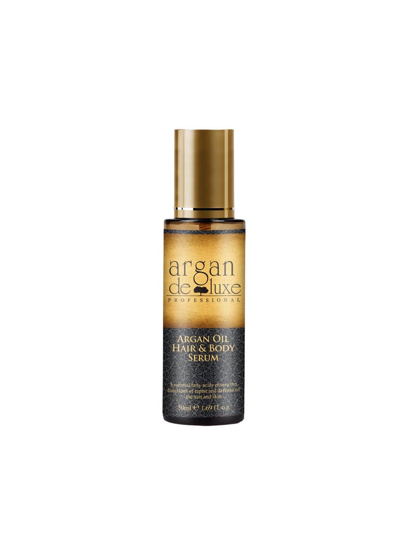 argan de luxe NOURISHING OIL HAIR & BODY SERUM 50ML
