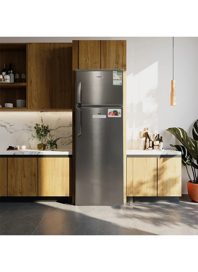 KMC Double Door Refrigerator - 8.9 feet - Steel - KMF-255HD  - Image 2