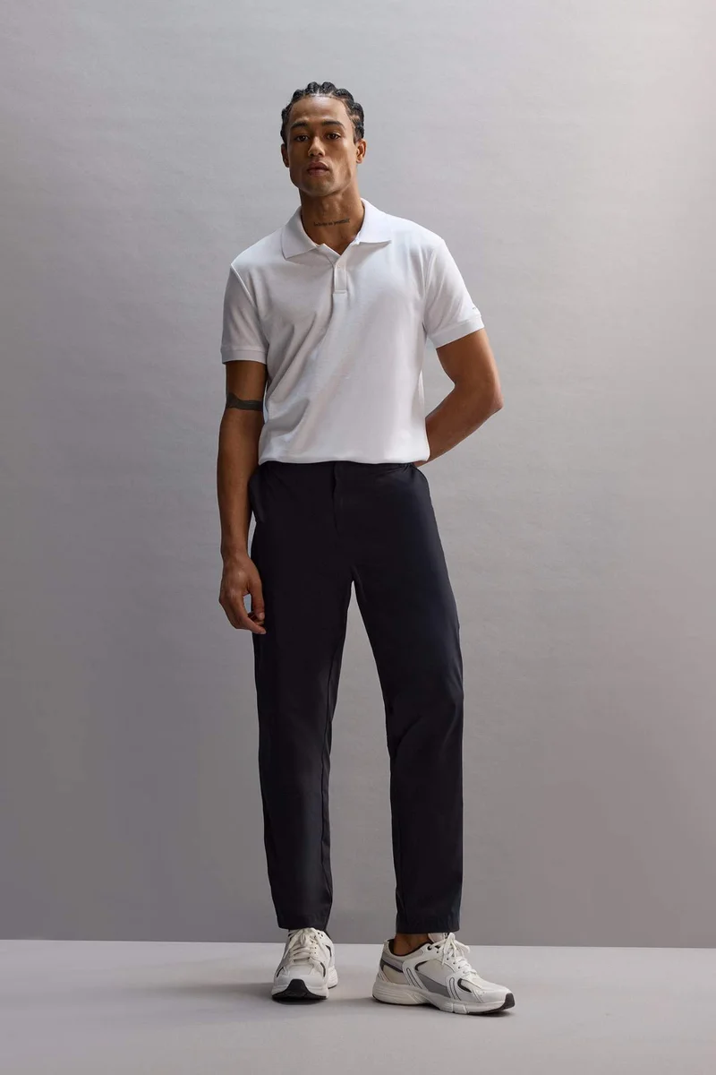 ديفاكتو DeFactoFit Slim Fit Short Sleeve Pique Polo T-Shirt