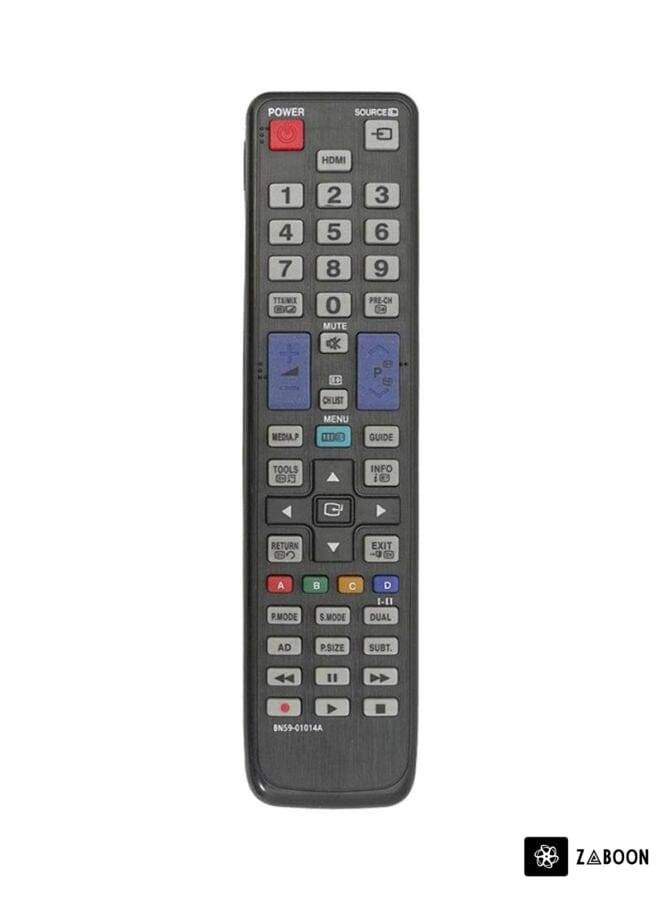 Zaboon Universal Remote Control For Samsung LCD/LED TV Grey/Blue/Red