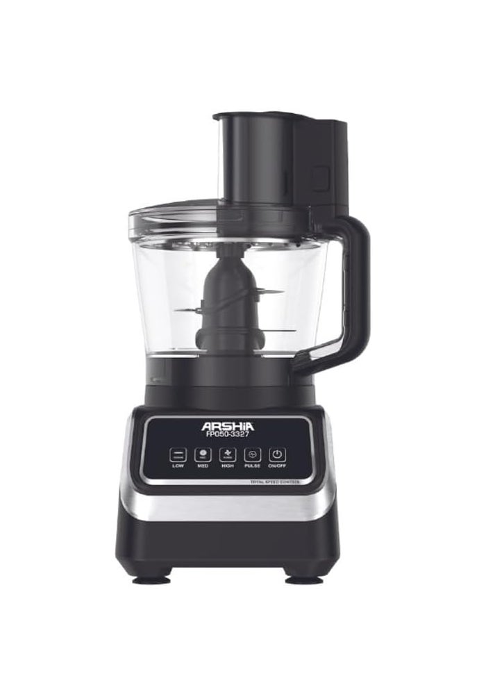 Arshia 10-in-1 Food Processor, 1000 Watts, 2.5L Capacity, Black - Image 2