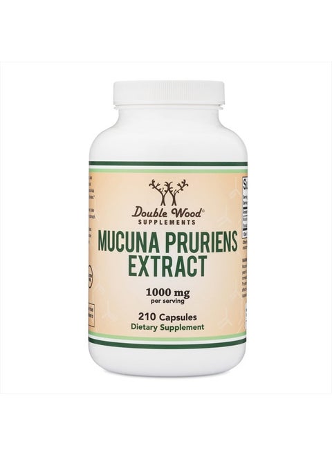 Mucuna Pruriens Extract 1,000Mg Per Serving 210 Capsules