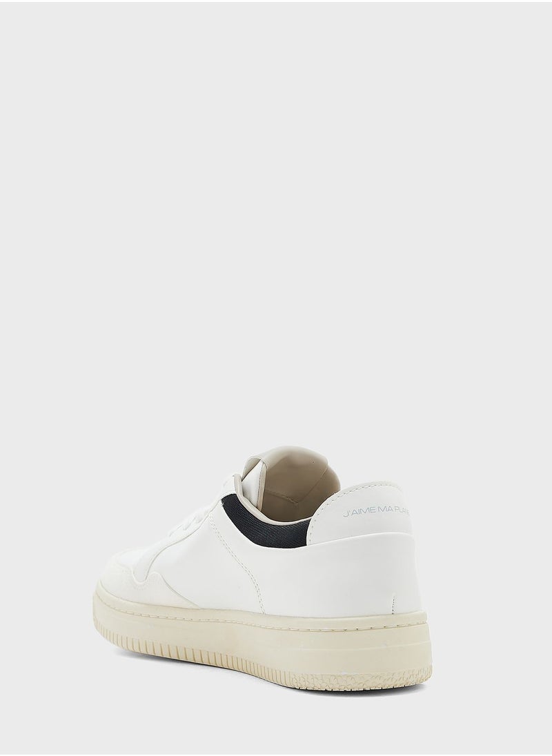 Philippe Model Low Top Lace Up Sneakers  - Image 2