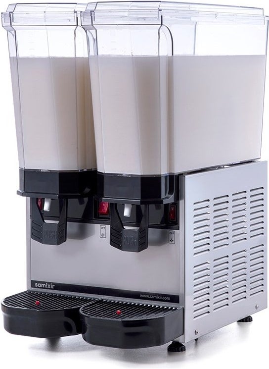 Eurofaz - Samixir Classic Twin 20+20 Lt Mixer Cold Drink Dispenser Machine 40-MMI - Image 1