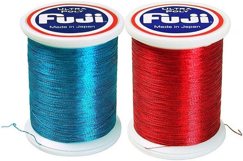 Fuji Ultra Poly Metallic Rod Building NPD Thread 4oz 2000M Black - Image 2