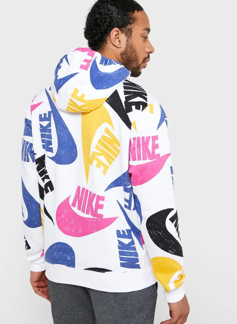 Nike NSW Club AOP Hoodie