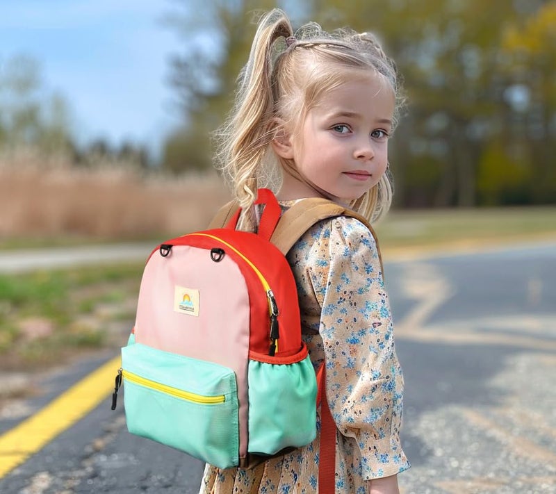 STEAMEDBUN Toddler Backpack for Girls 2-4: Preschool Kindergarten Backpacks - 12 inch Daycare Backpack - Image 2