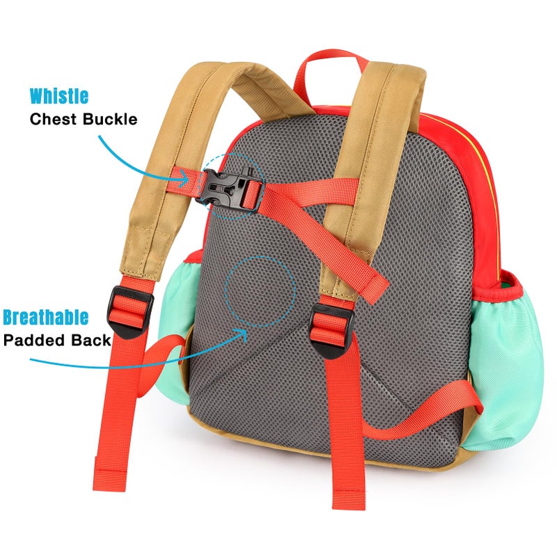STEAMEDBUN Toddler Backpack for Girls 2-4: Preschool Kindergarten Backpacks - 12 inch Daycare Backpack - Image 5