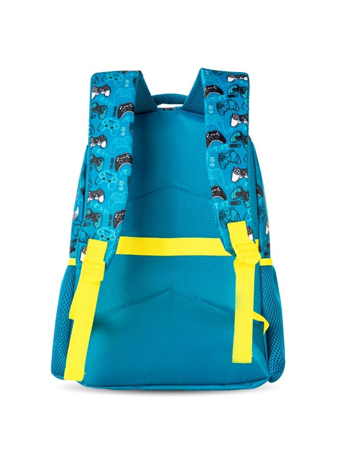 Eazy Kids 16" Set of 3 Backpack w/ Lunch Bag and Pencil Case - Gaming - Image 4