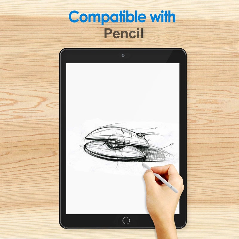 JETech Screen Protector for iPad Pro 12.9-Inch (2015/2017 Model, 1st/2nd Generation), Tempered Glass Film - Image 3