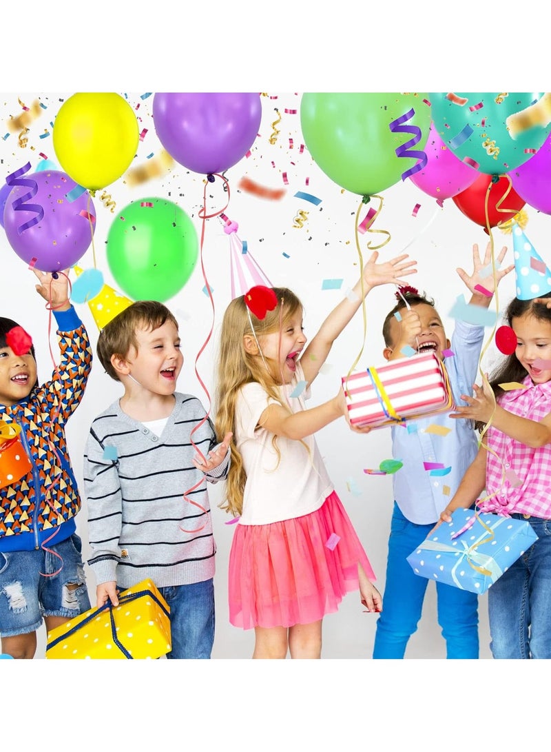 Rainbow Balloons Set,62Pcs Multicolored Latex Balloons with 12Inches Rainbow Party Balloons for Birthday Party Decoration,Baby Shower,Wedding,1st Birthday Party - Image 4