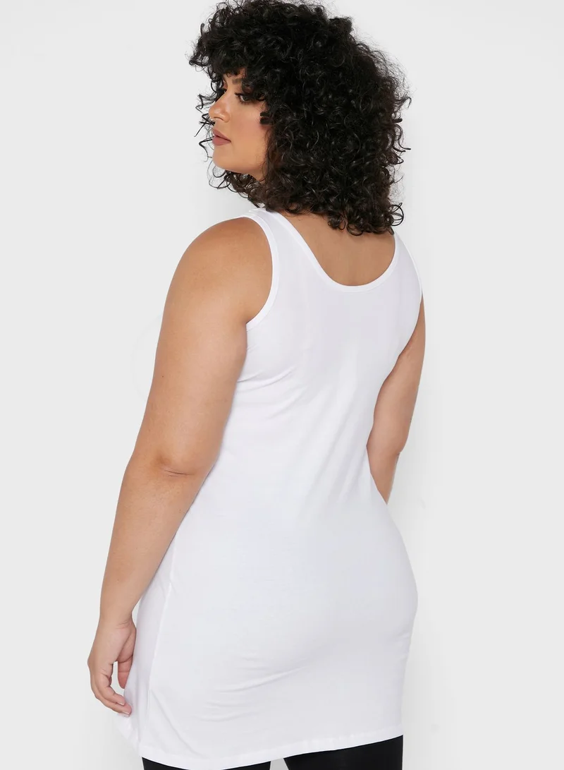Yours Clothing Longline Vest