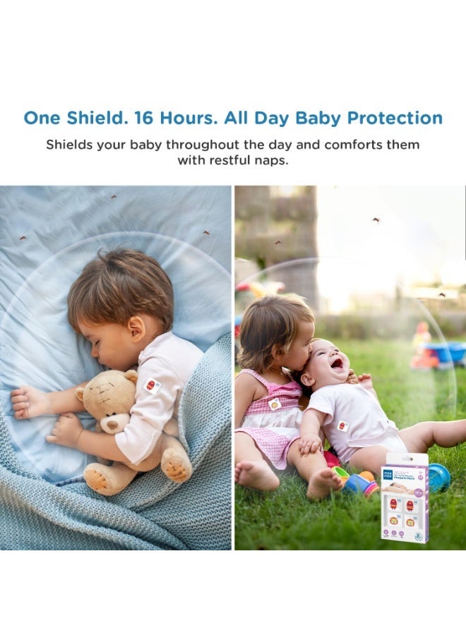 Mee Mee 100% Natural Mosquito Repellent Patches (24 Baby-Safe Patches) with 16 Hr Protection | with Lemon Scent, Non-Toxic, Waterproof | Protects Babies & Kids from Dengue, Malaria, Chikunguniya - Image 3