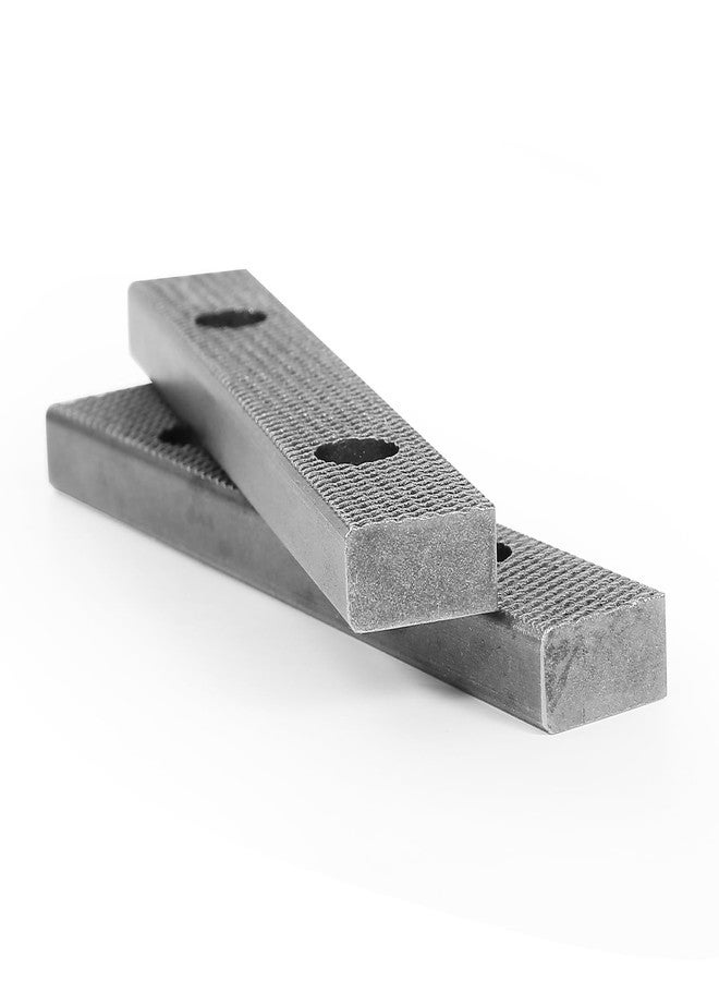 Forward 5 Inch Replacement Steel Jaw Plates (1 Pair) and Screws for DT08125A Multipurpose Vise - Image 4