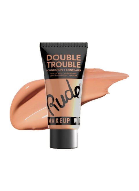 Double Trouble Foundation + Concealer - Suede