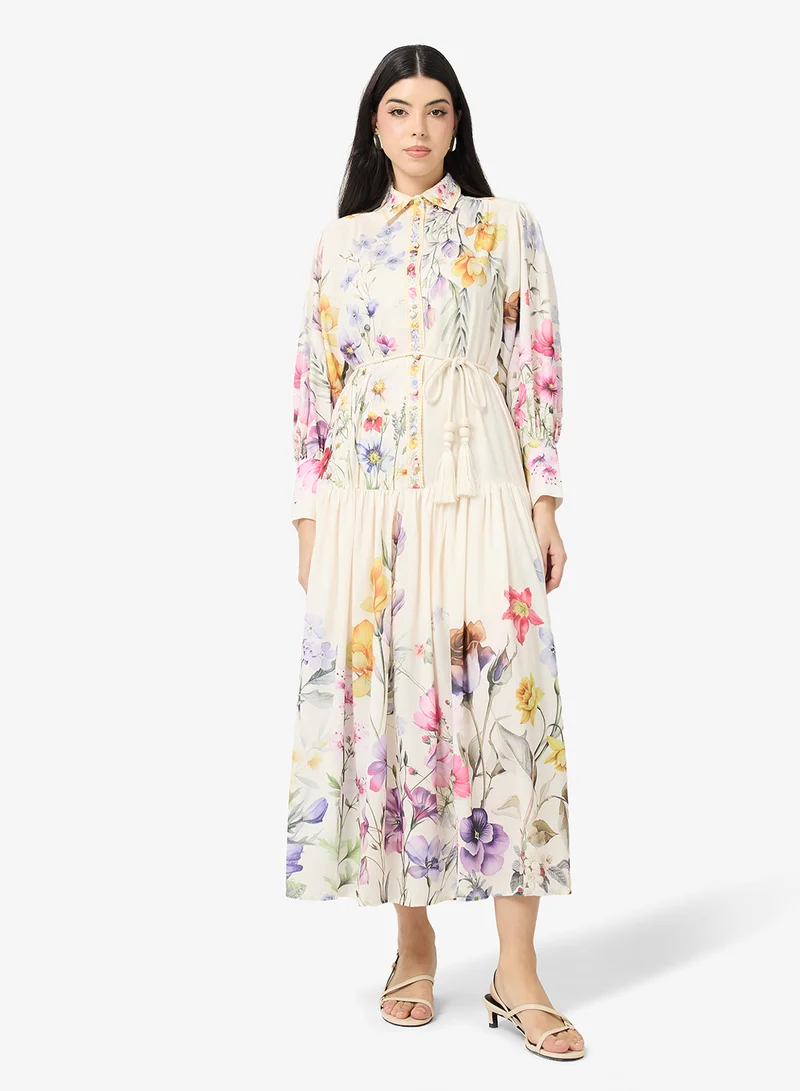 ايلا Floral  Print Dress