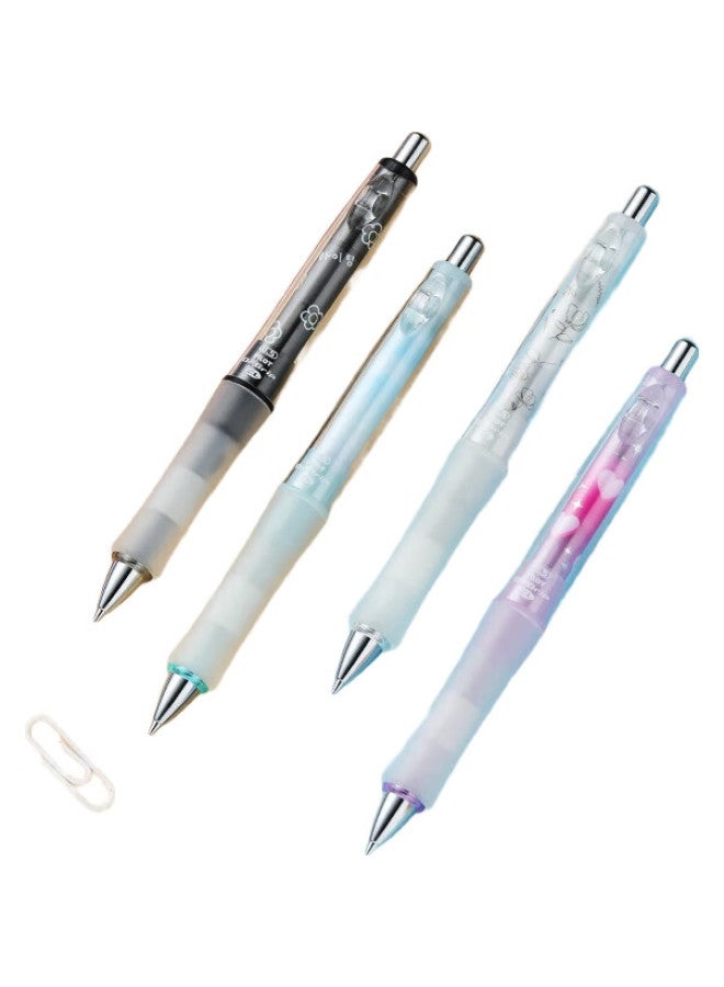 Pilot Dr.Grip Nicola N24 Grip Series Mechanical Pencil For Spring Outings, Sketching, And Students' Stationery Hdgcl-5N24 0.5 Black Flower - Image 3