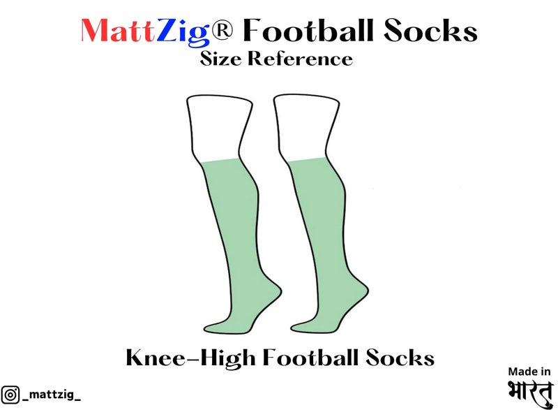 MATTZIG ® Victory Strip Football Kit (Football Socks & Shin Guard) - Image 5