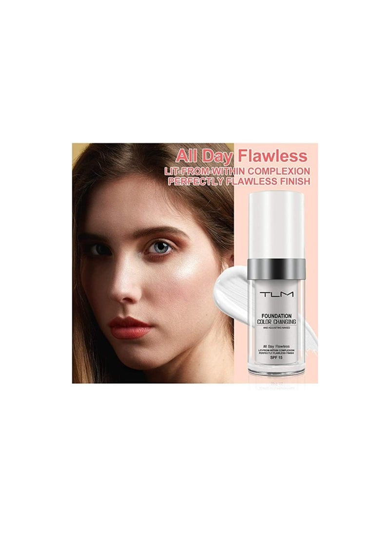 Menow Colour Changing Liquid Foundation - Image 5