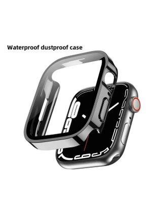 For Apple Watch 10 46mm Waterproof Case Ultra Protective Integrated Electroplating Dustproof Version With Frosted Surface-Color:(Frosted Blue) With Carton Packaging-Appearance Size:41mm - pzsku/Z9785B2BAADA93EB505E1Z/45/_/1742205570/95937171-dbea-4a62-90fe-ac34f75ab5ce