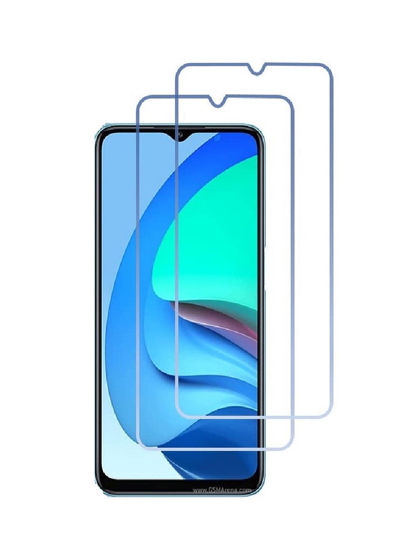 Super 2 Pieces  Tempered Glass Screen Protector Clear Designed For Oppo A56 Full Screen Coverage And Bubble Free - Image 1