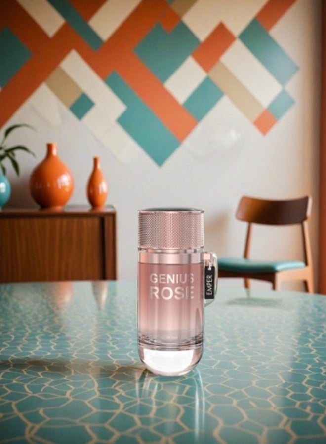 امبر عطر إمبر جينيوس روز 100 مل - Image 2