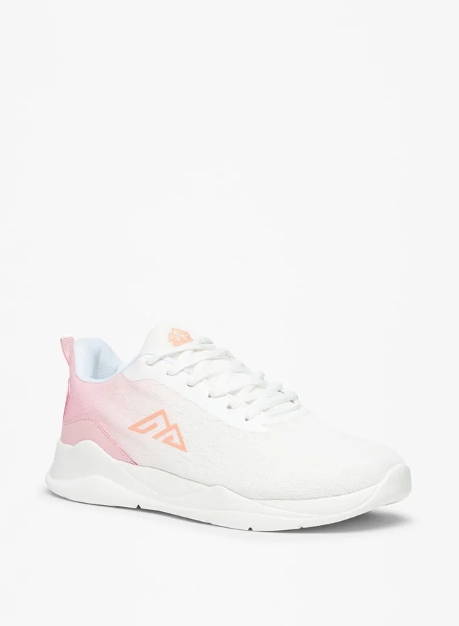 Oaklan by Shoexpress Women's Textured Lace-Up Sports Shoes