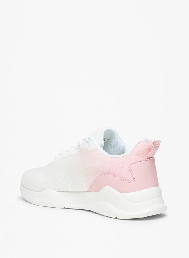 Oaklan by Shoexpress Women's Textured Lace-Up Sports Shoes