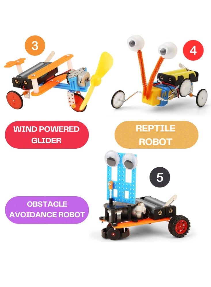Mumfactory Science Robot Kit for Boys & Girls Age 8-12 Years - Gift for 8+ Year Kids - Image 4