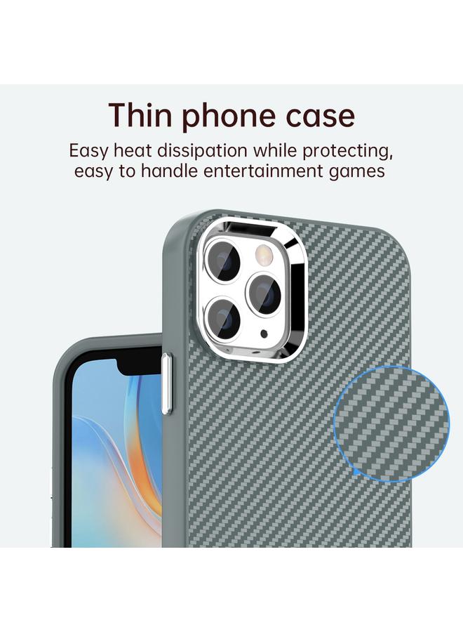 زبون جراب هاتف IMD من ألياف الكربون لهاتف iPhone 11 Pro Max - Image 5