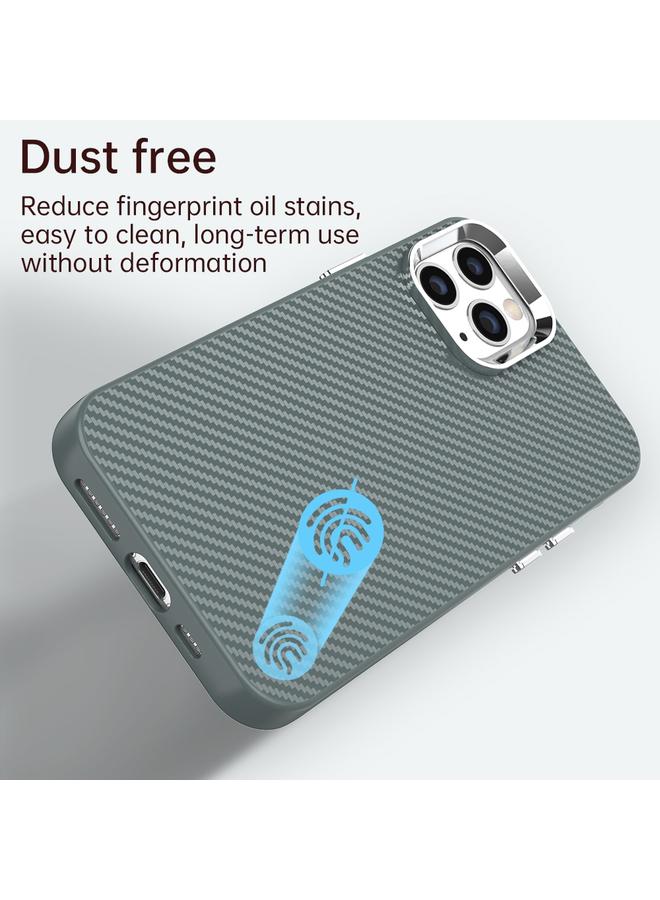 زبون جراب هاتف IMD من ألياف الكربون لهاتف iPhone 11 Pro Max - Image 4