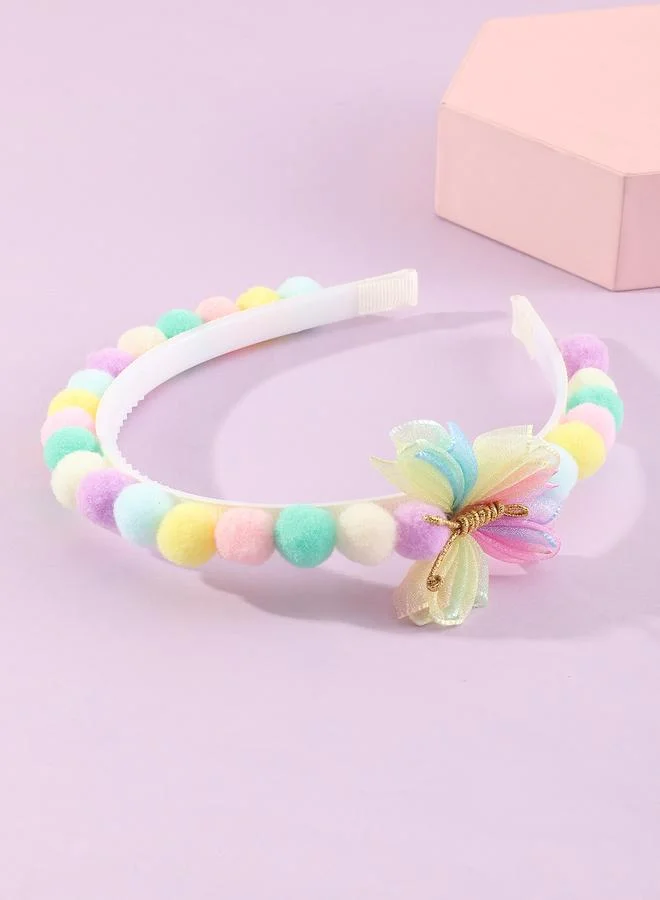 Take Two Pompom Trim Headband